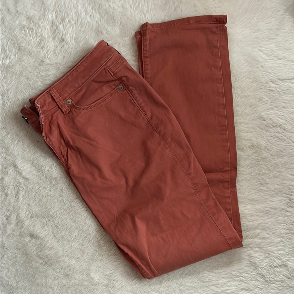 LOFT size 6 Rust Orange Pants